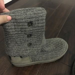Knit Ugg boots